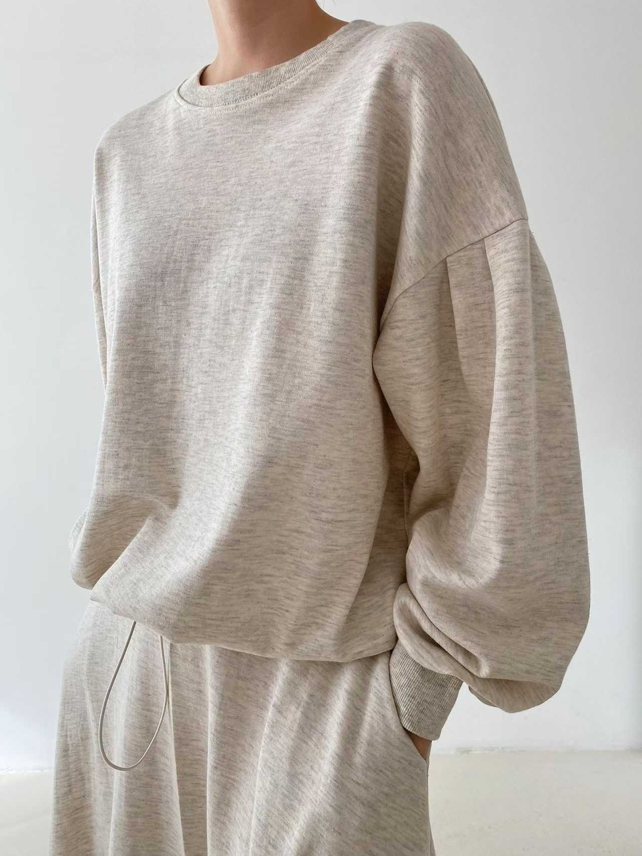 ELIZABETH TOGGLE SWEATSHIRT/SKIRT SET