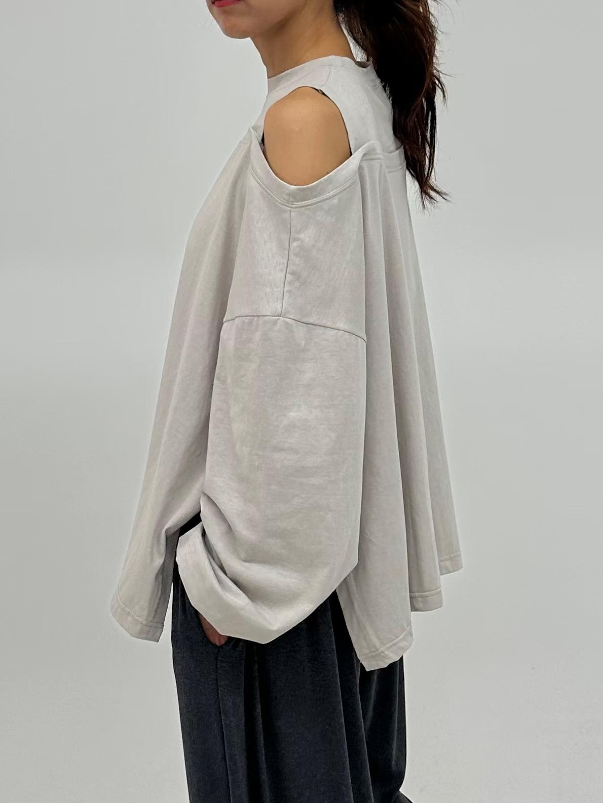 FALLON ONE COLD SHOULDER SWEAT-TEE
