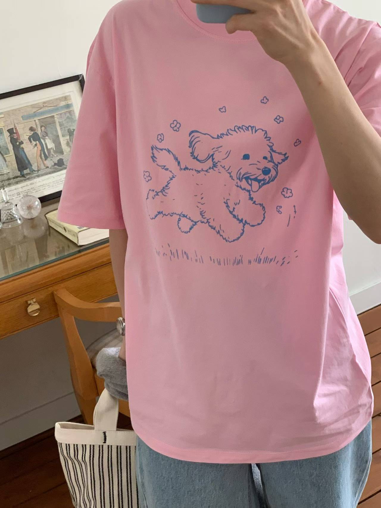 ELOWYN PUPPY GRAPHIC TEE