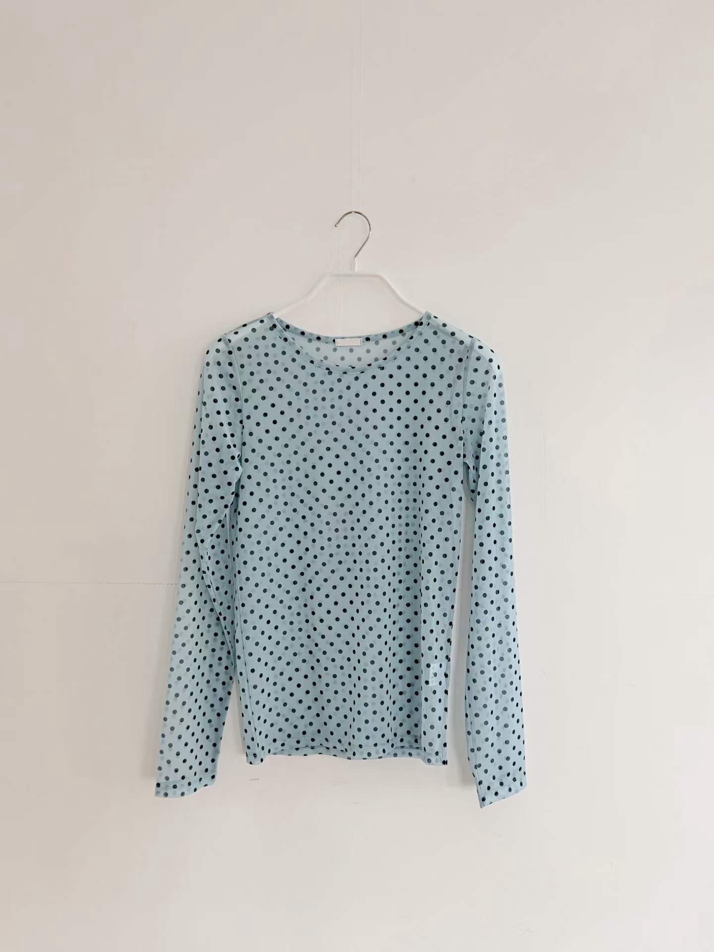 FRANCINE POLKA DOTS LAYERING TOP