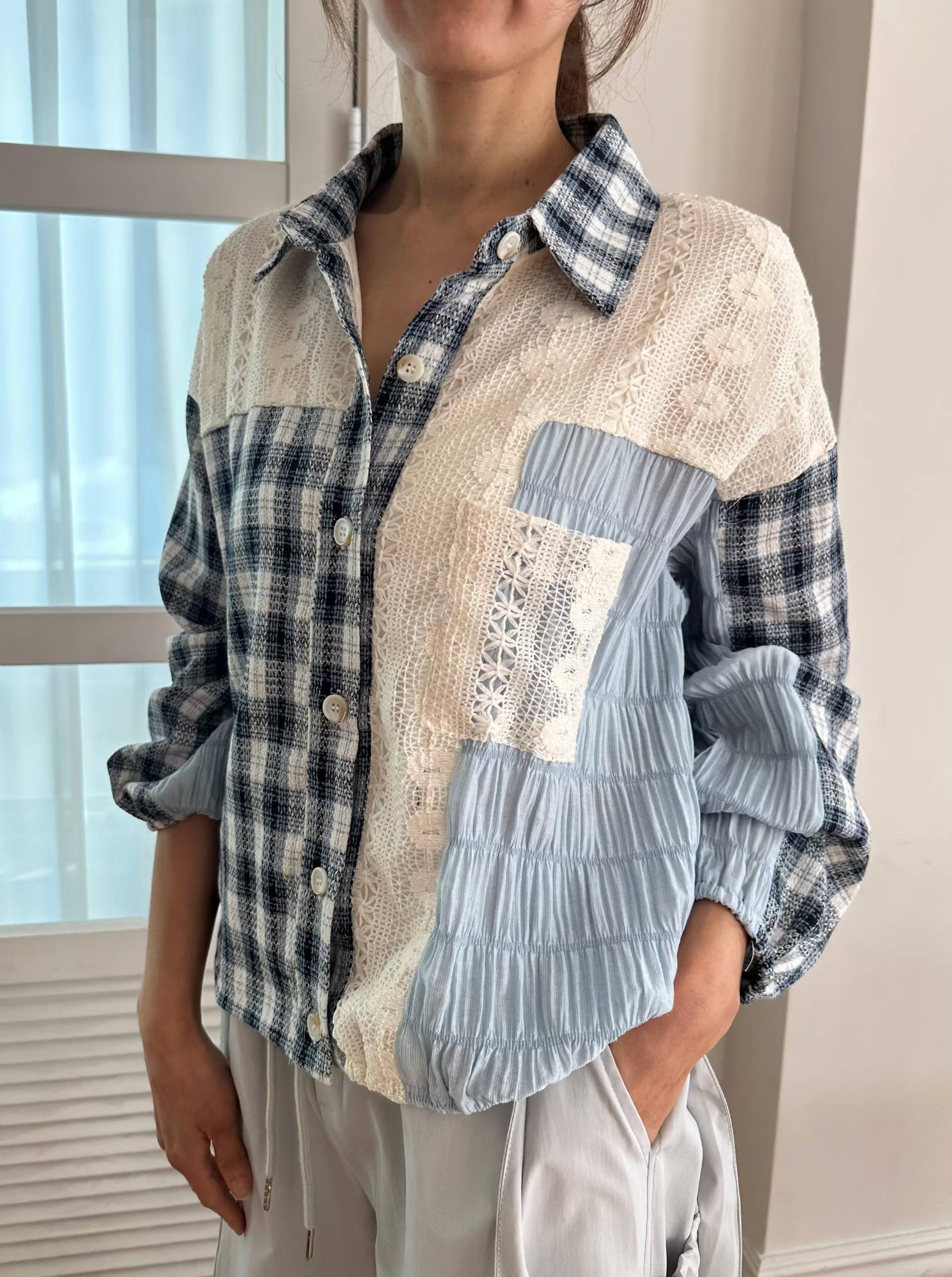 FLYNN PATCHWORK SHIRT