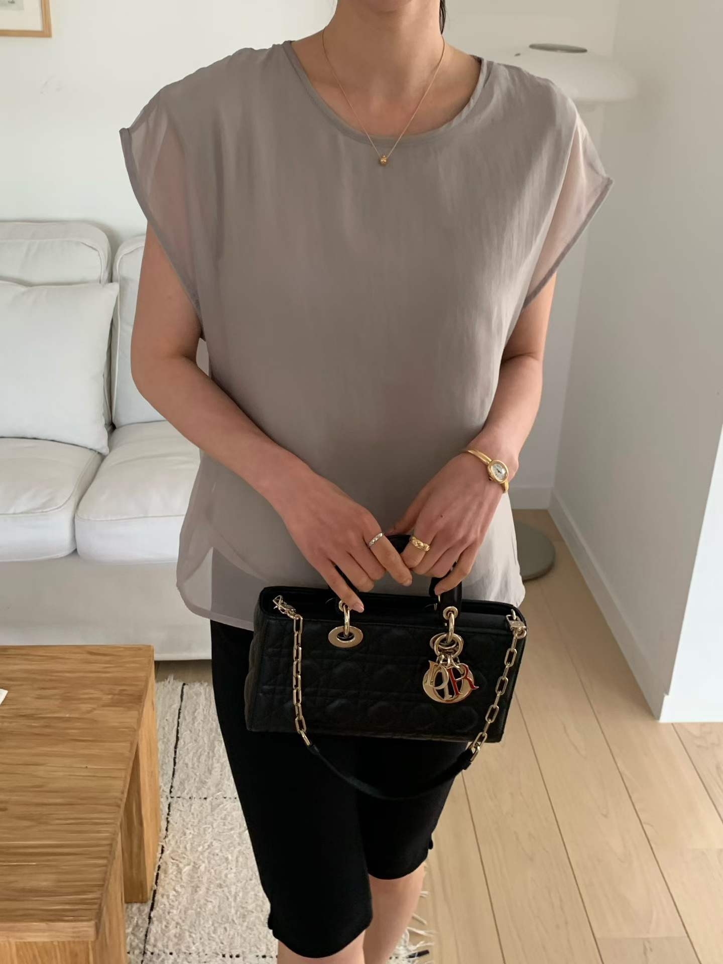 FOSTER CHIFFON OVERLAY BLOUSE
