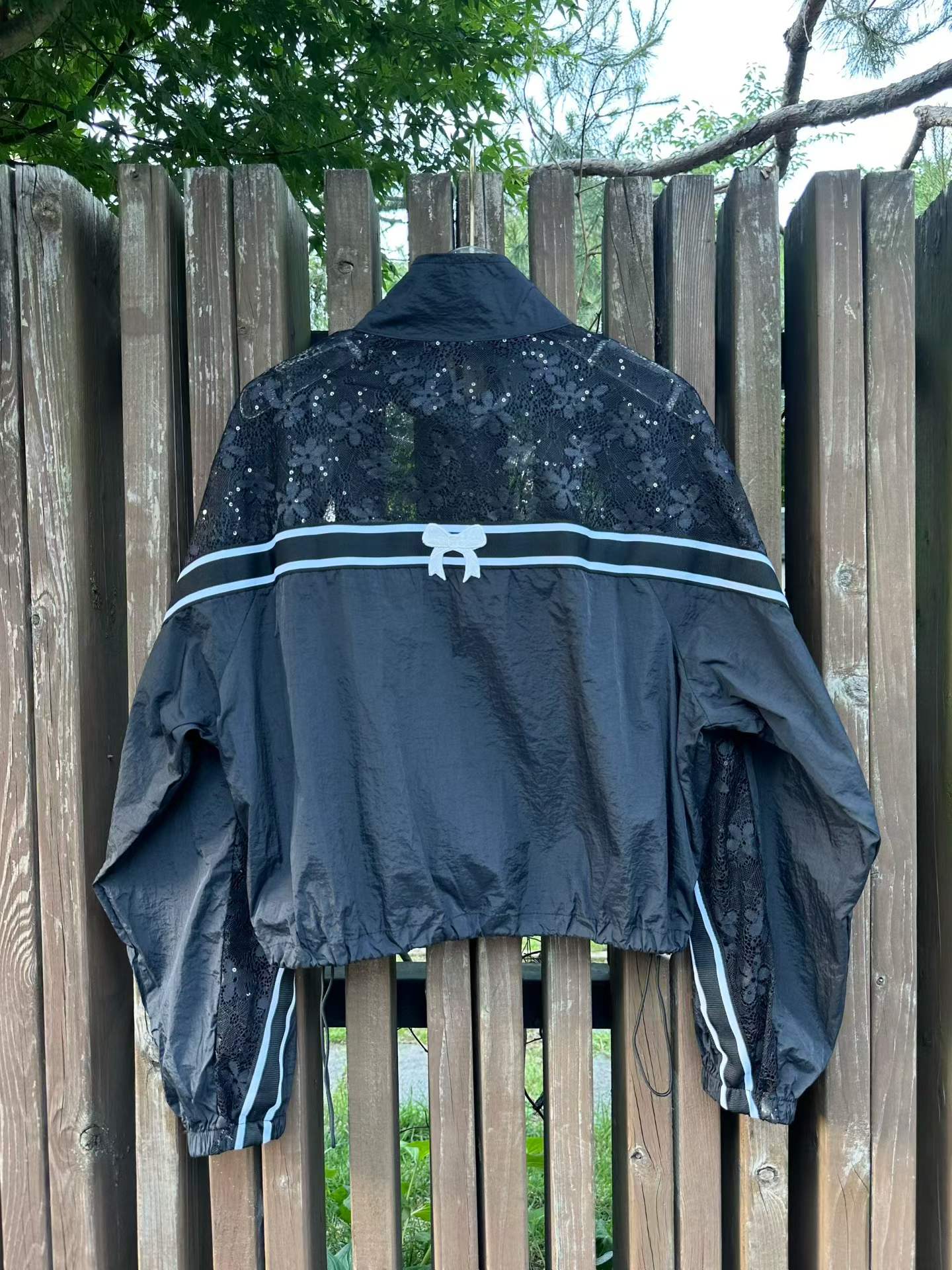 FLORENCE LACE INSERTS SPORTS JACKET