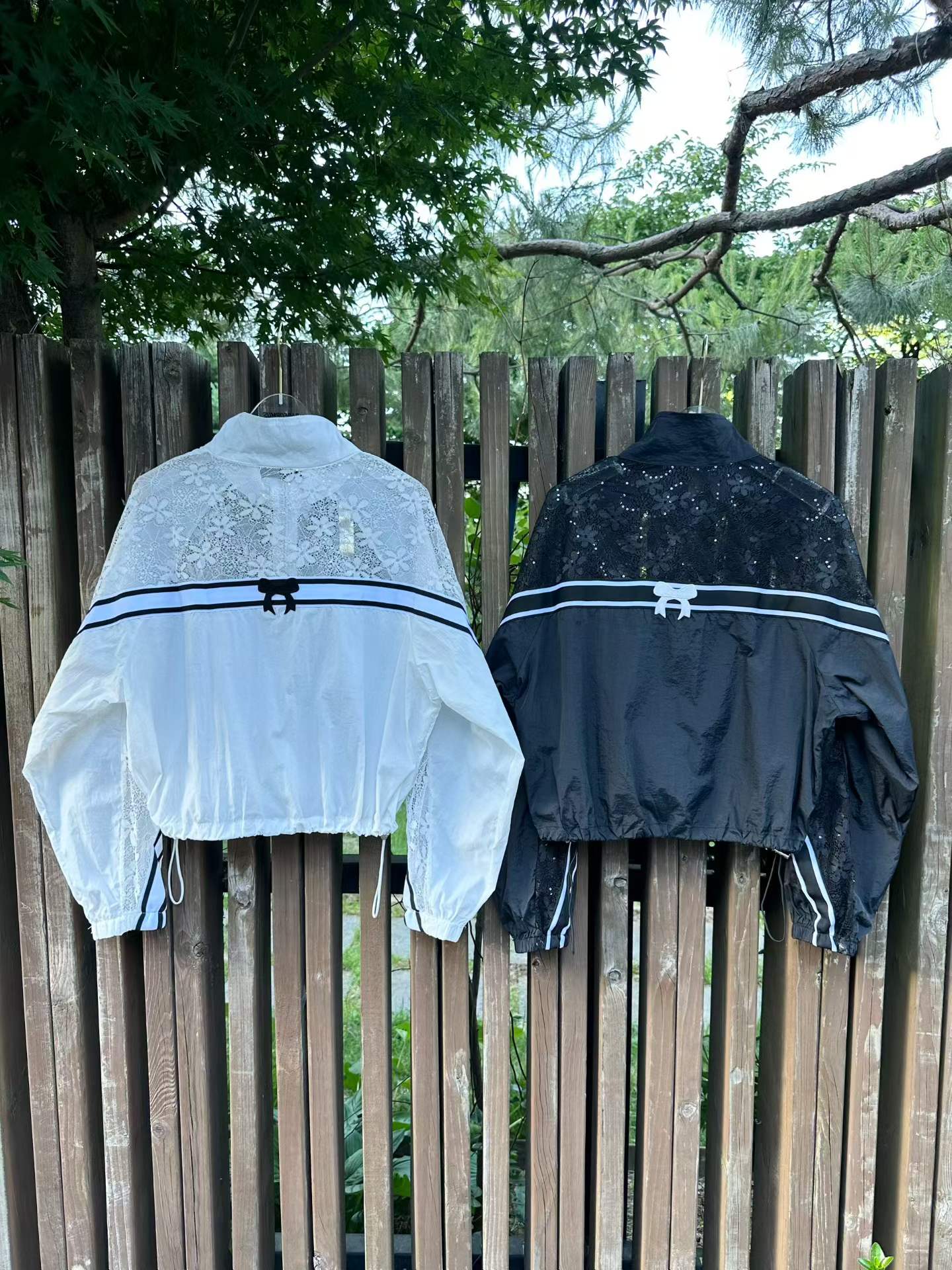 FLORENCE LACE INSERTS SPORTS JACKET