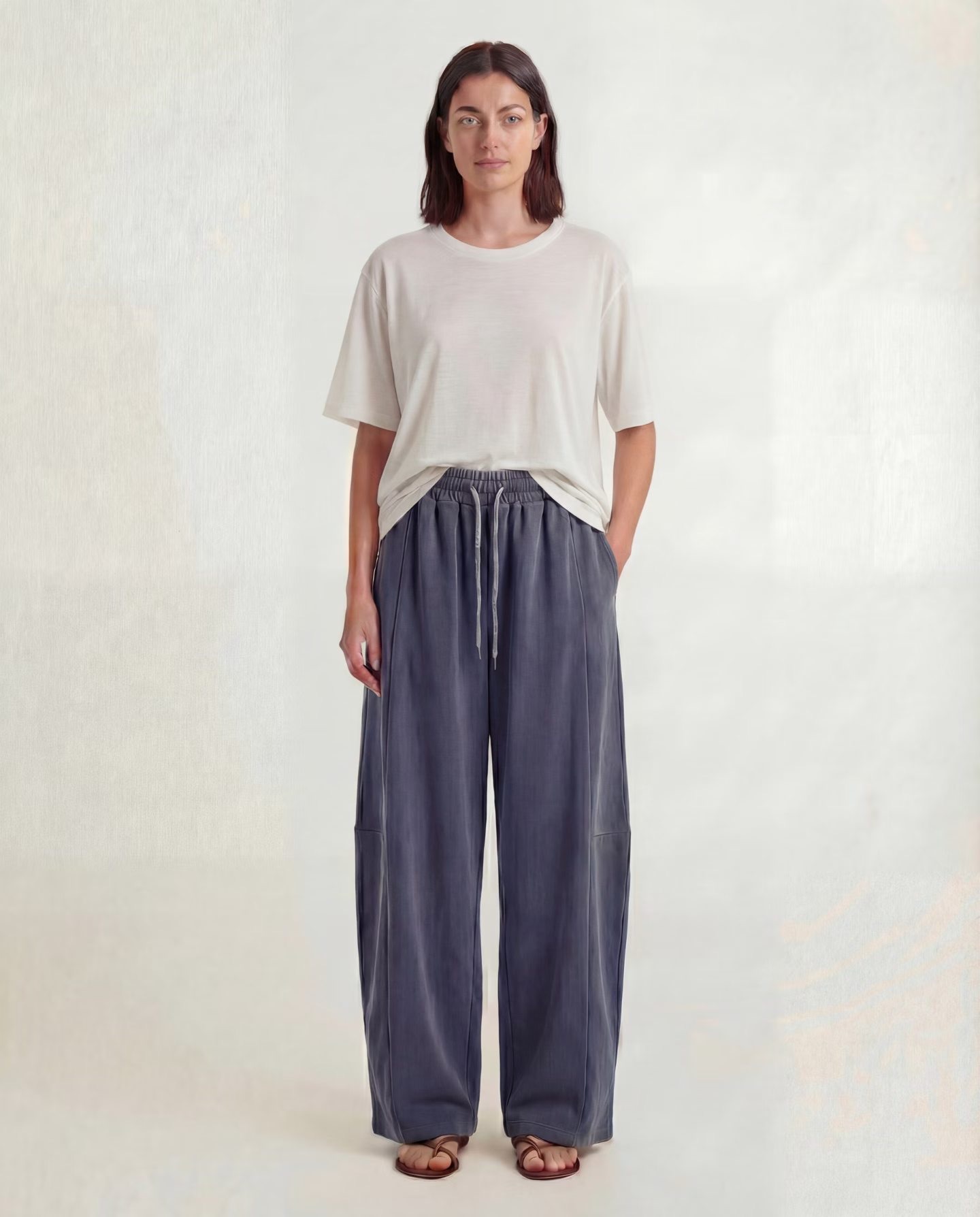 JY15 / ROUND NECK SOFT TEE