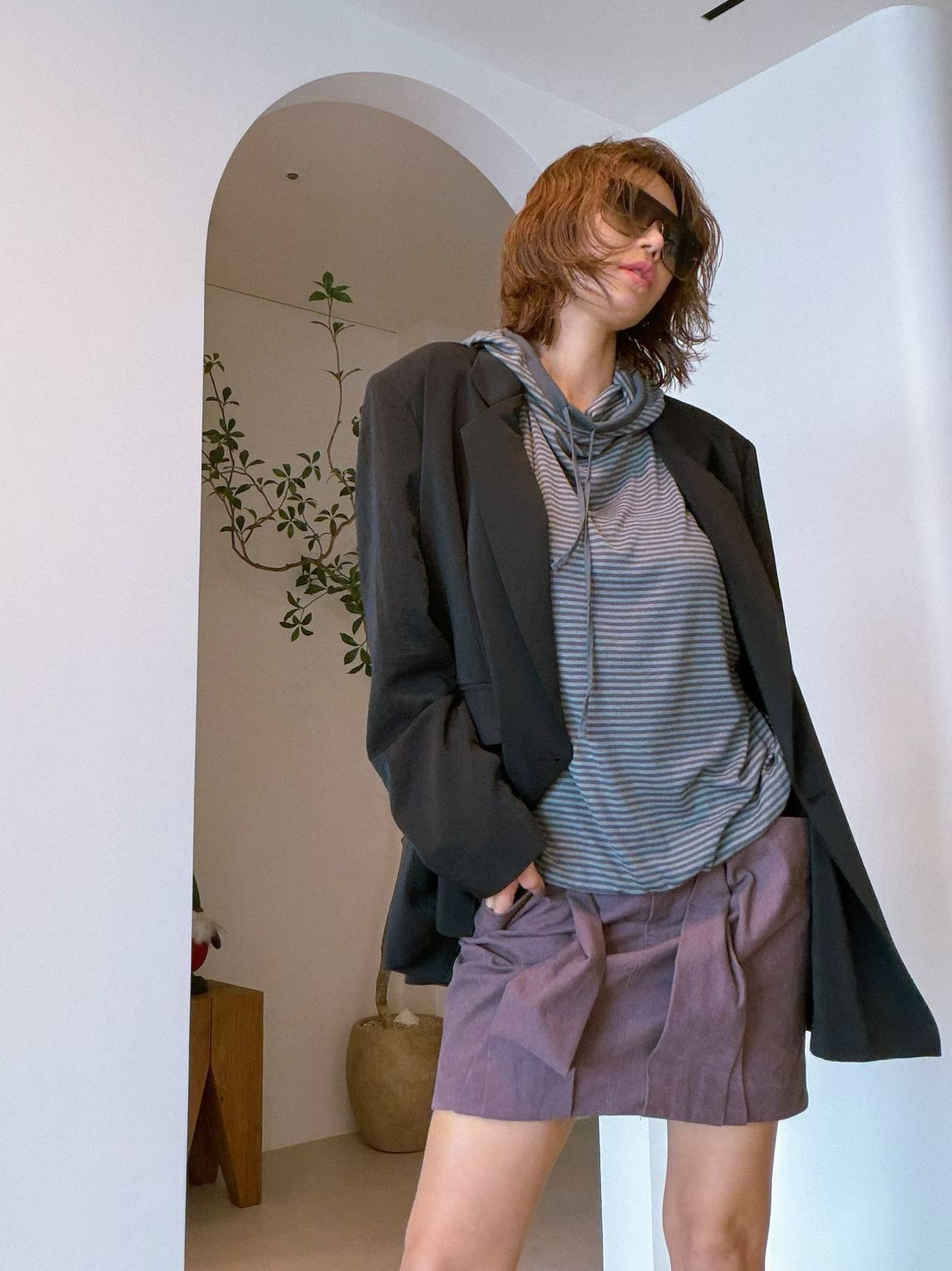 PT22 / OVERSIZED POCKETS UTILITY SKIRT