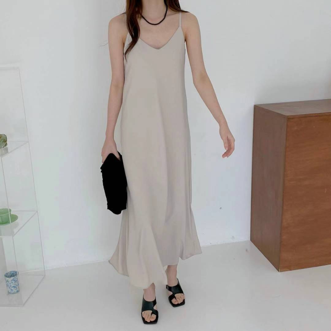 CALLIE MAXI SLIP DRESS