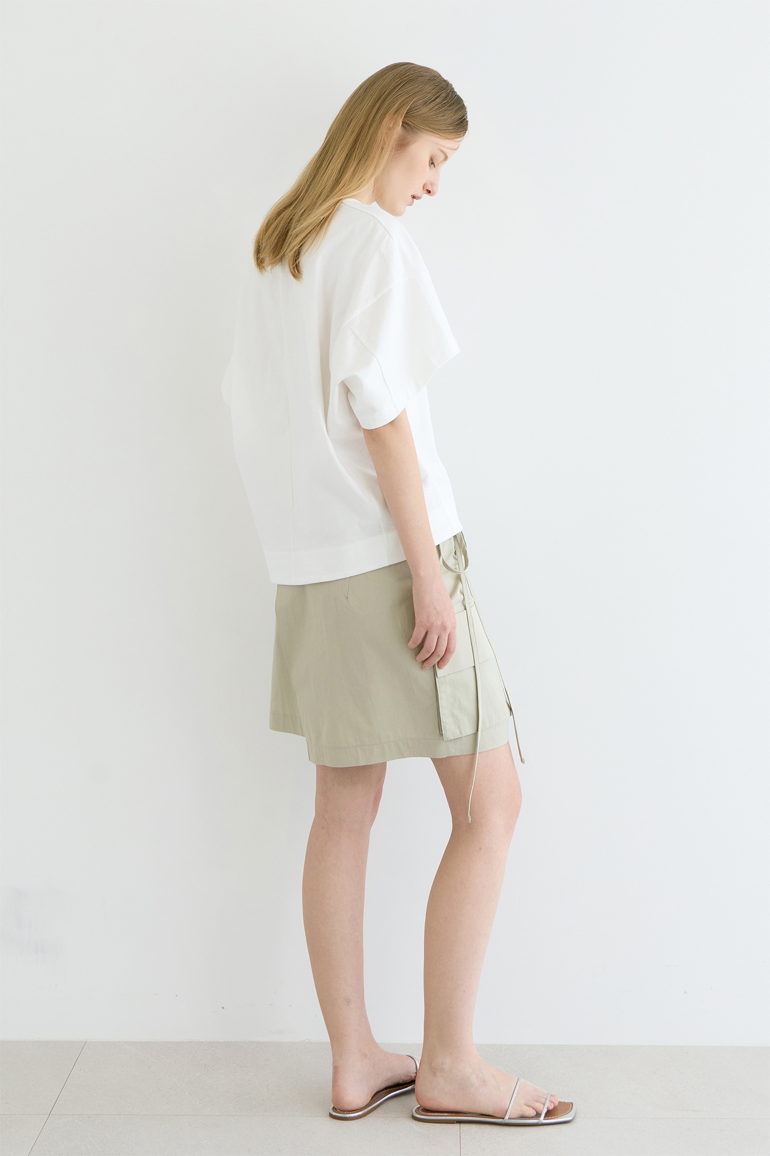 WW31 / NEEDS CARGO WRAP CULOTTES SHORTS