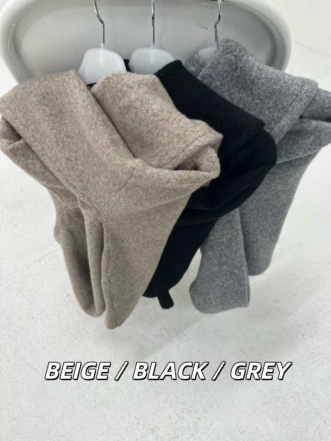 DOCIE WIDE NECK SWEATER