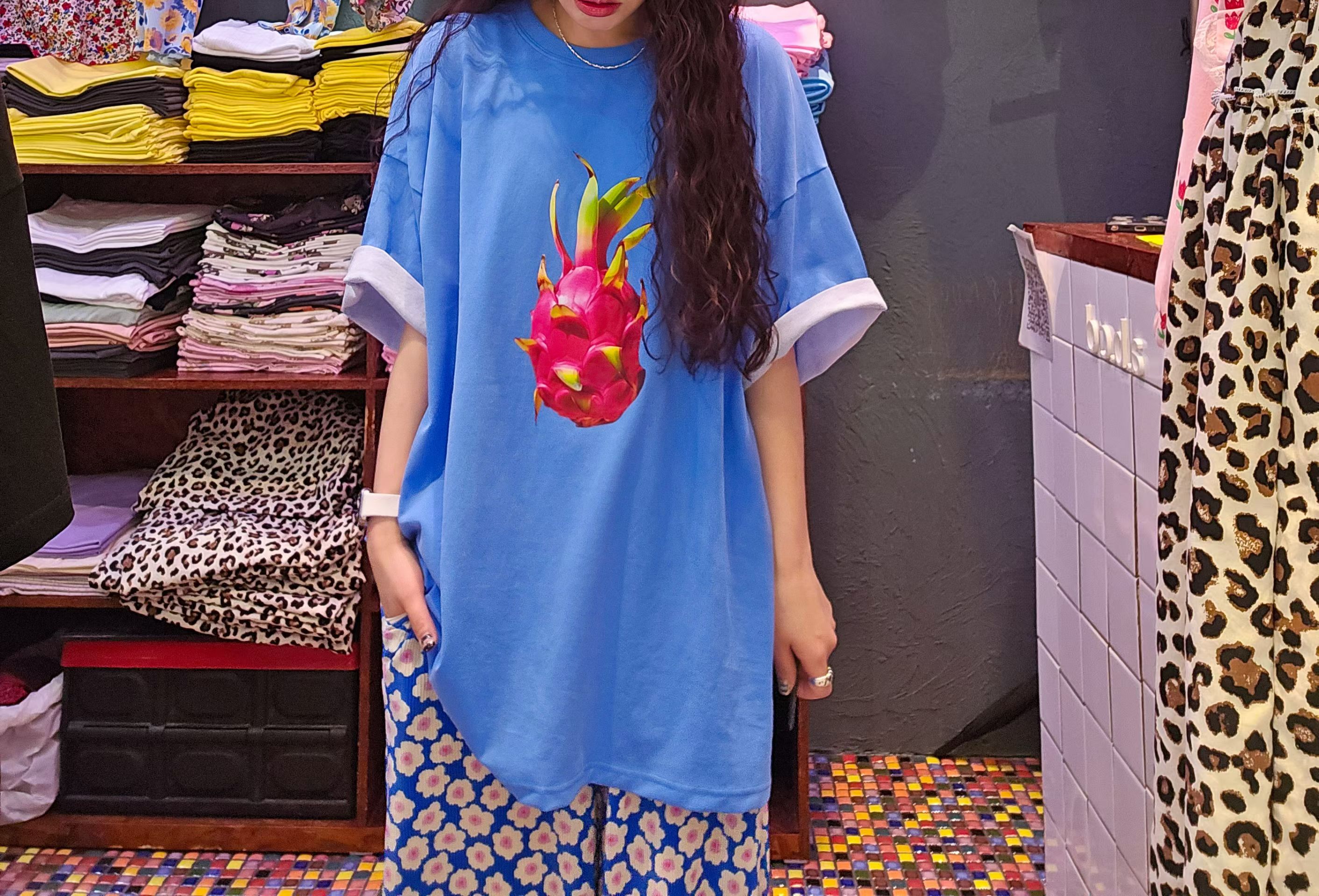 070426/DRAGON FRUIT OVERSIZED TEE 