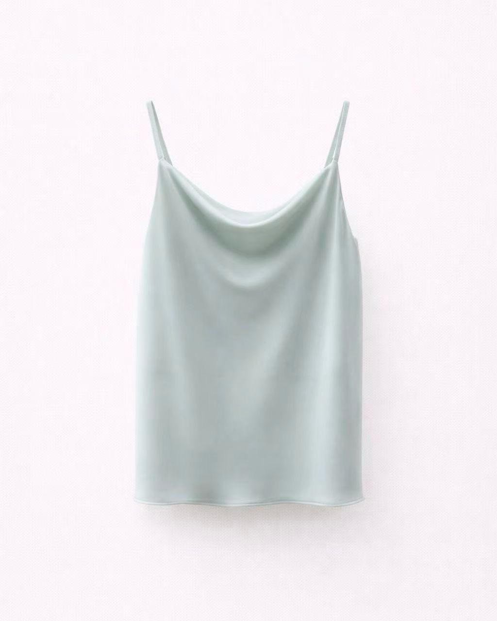 ME11 / Spaghetti Strap Cowl Neck Camisole