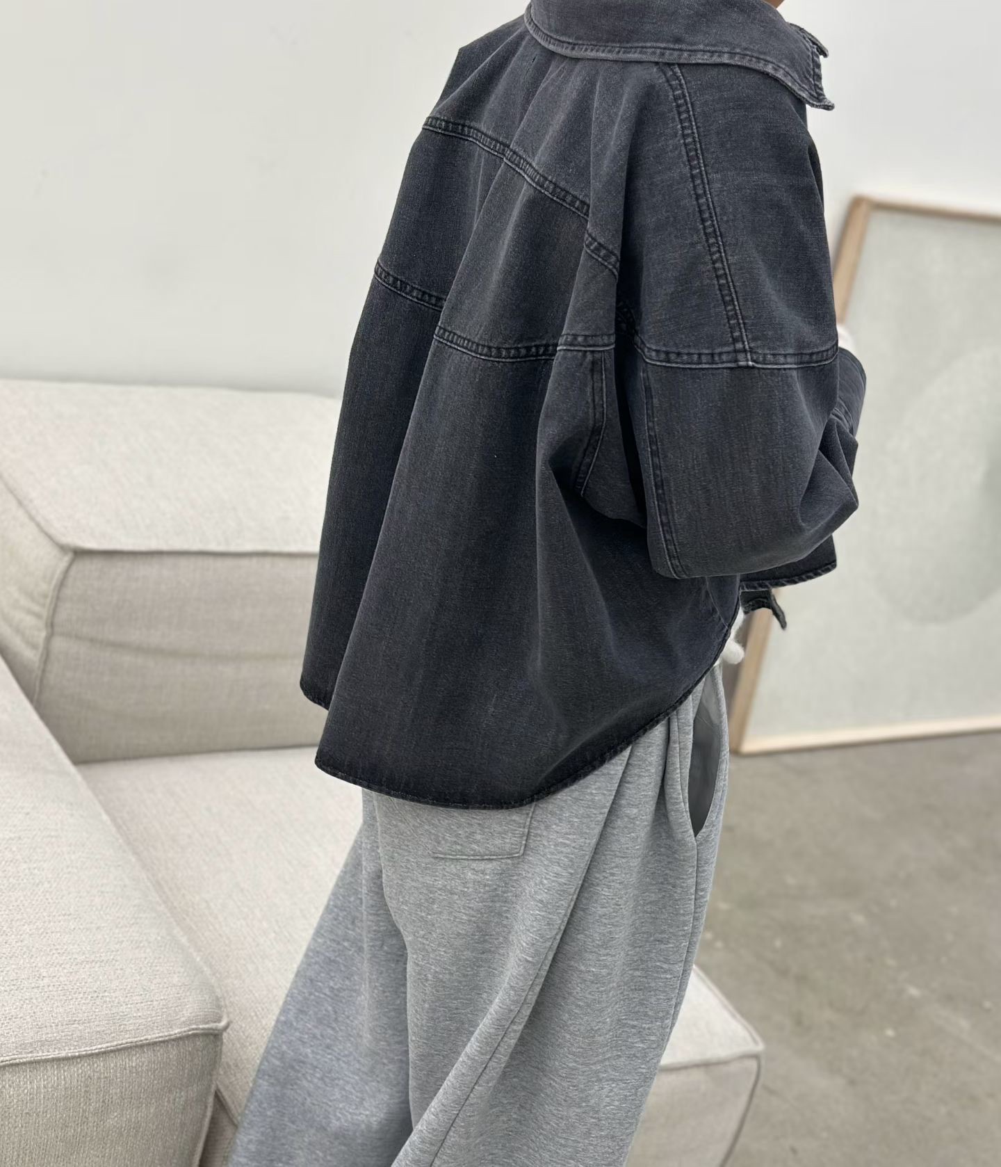 LE14 / LIGHT DENIM SHIRT-OUTER