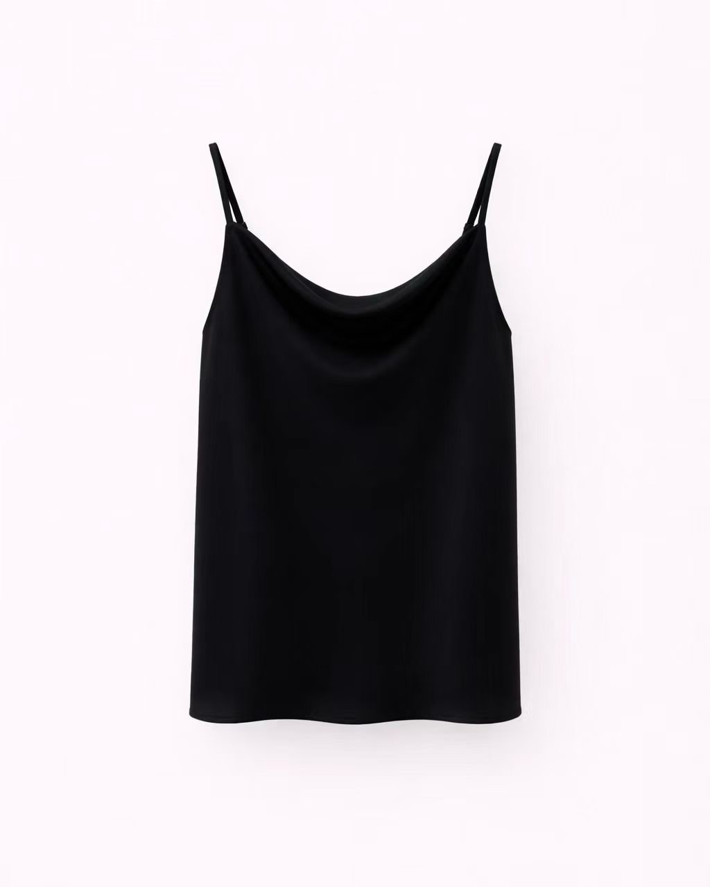 ME11 / Spaghetti Strap Cowl Neck Camisole
