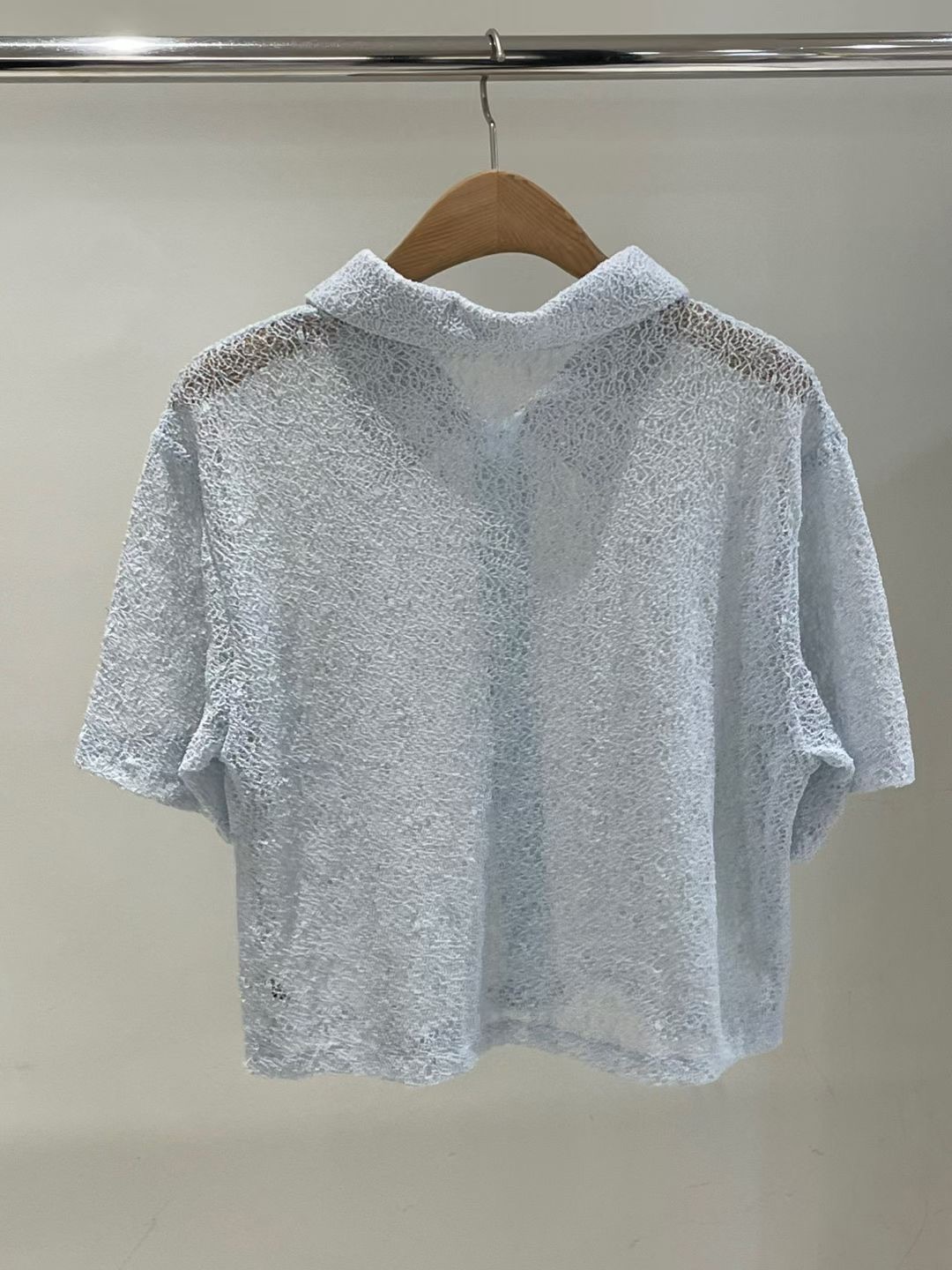 PG22 / TEXTURED ZIP OUTER TOP