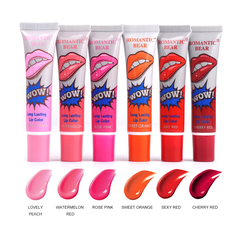(🔥2023 Hot Sale Now🔥) - Sexy Lip Gloss, Matte Finish Long Lasting Waterproof Tattoo Lip Gloss, Film Forming Tear Off Lip Tint ( 6 Colors )💄🫦