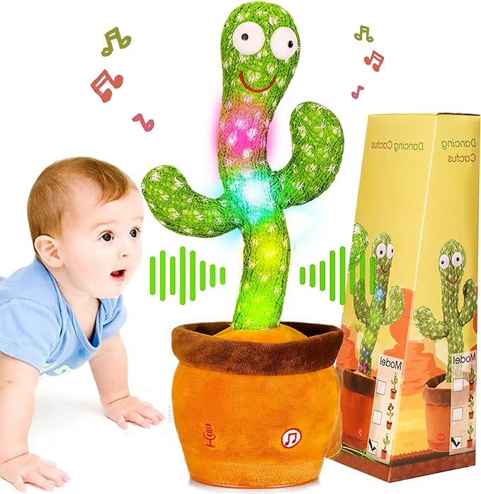 Baby Dancing Cactus for Baby Toys Boys Girls