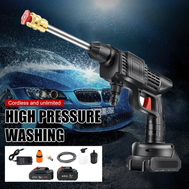 🔥 Promotional discount of 50%🔥 Cordless portable high pressure spray water gun