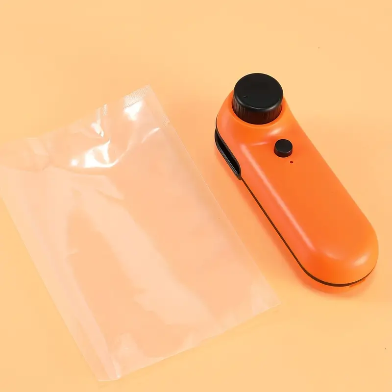 1pc Mini Bag Sealer, Rechargeable Portable Mini Heat Sealer, Storage B