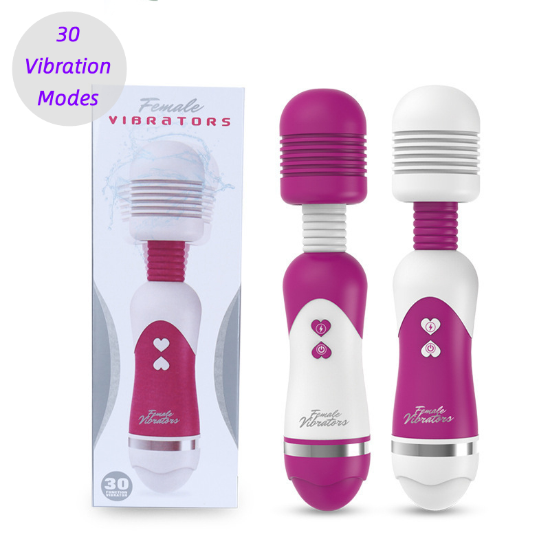 30 Mode Wand Vibrator Waterproof Body Massager Vibration Stick Adult Sex Toys
