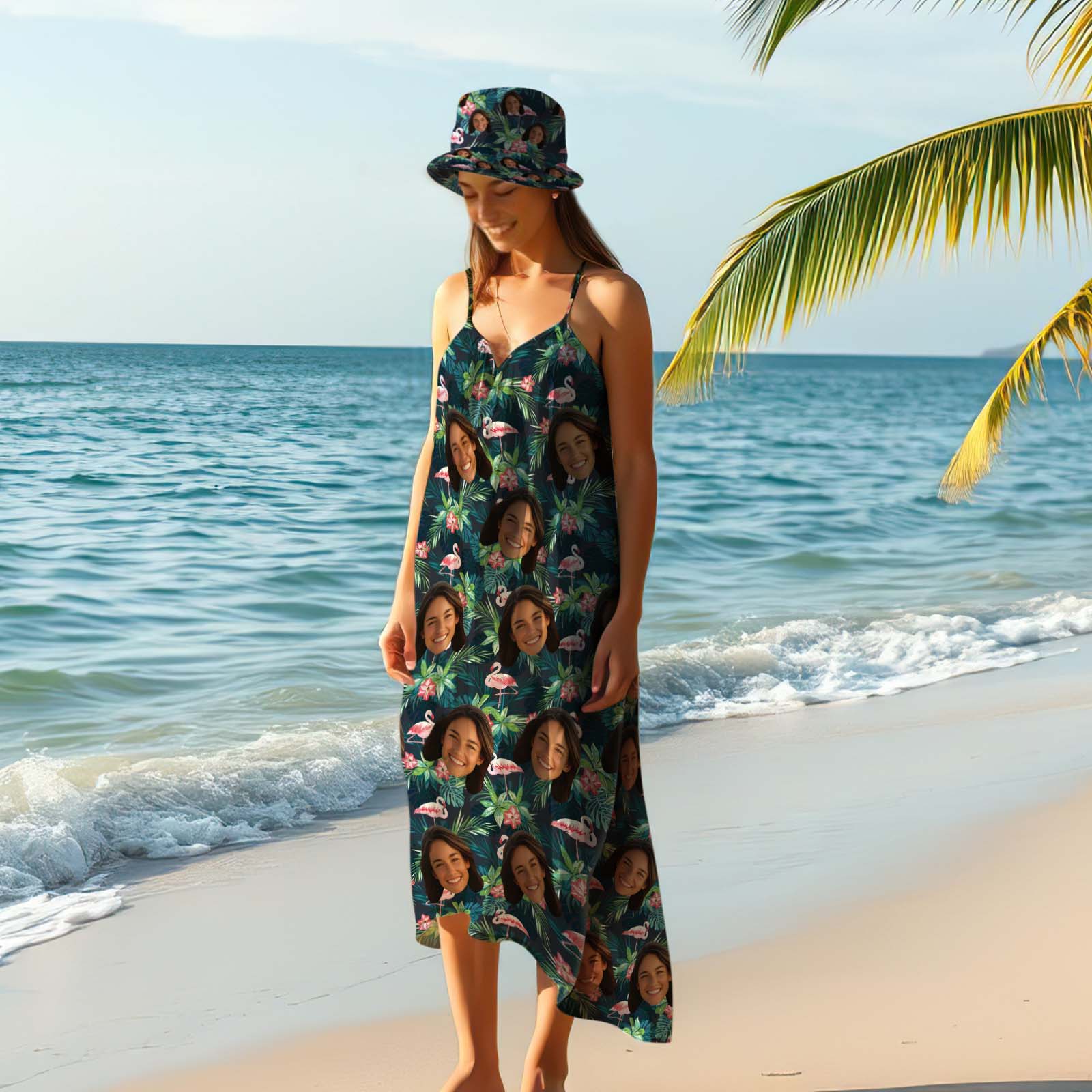 Birdsong Paradise - Custom Women Hawaiian Long Dress - MyHawaiianShirtsAU