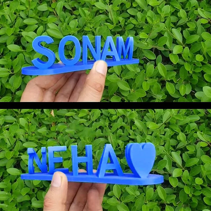 Dual Name Illusion Love 3D Printed as Sweet Gifts - MyHawaiianShirtsAU