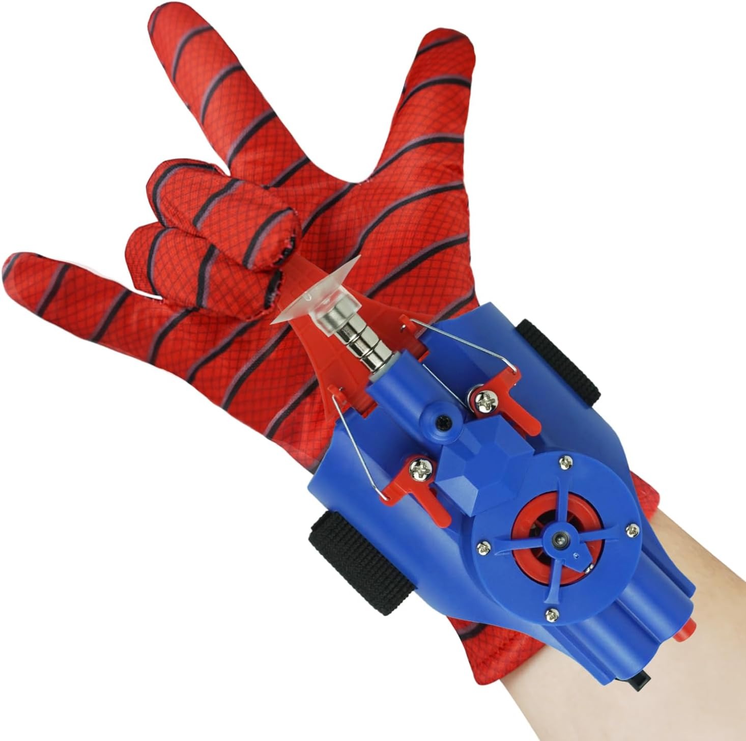 Web Shooters, Spider Silk Launcher for Kids - USB Charging, Rope Launcher - Can Grab Small Objects, Super Hero Wrist Toy Cosplay Bracers Accessories