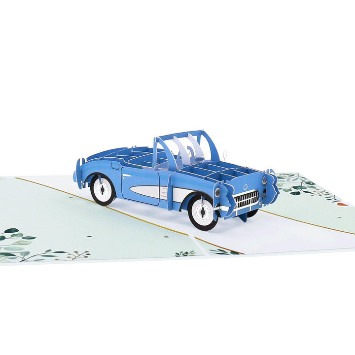Classic Car Pop up Card for Father's Day - MyHawaiianShirtsAU