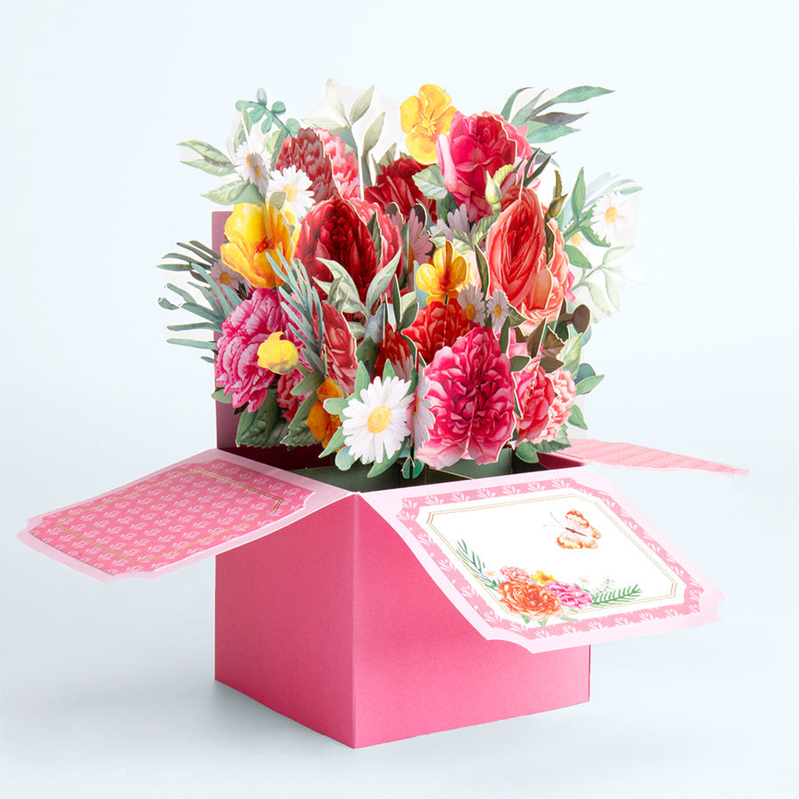 Carnation Cute Pop up Flower Box for Mother's Day - MyHawaiianShirtsAU