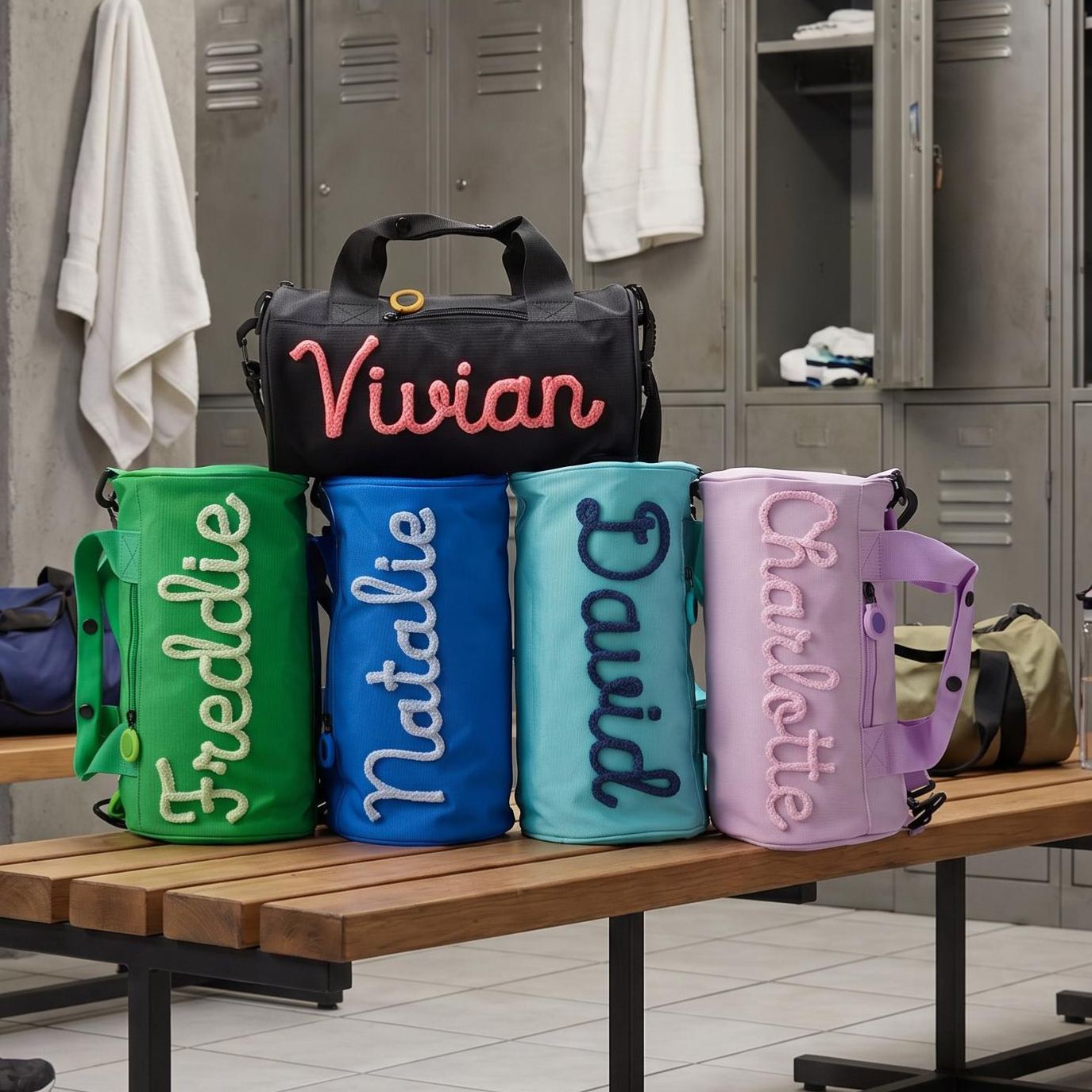 Personalized Kids Duffel Bag, Sports&Dance Bag, Custom Gym Bag, Daily Activity Bag,Hospital Bag,Vacation Travel Luggage, Back To School Gift