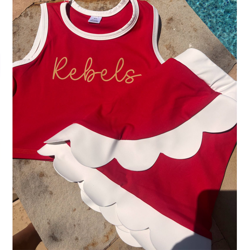 Scallop Cheer Set for Adult Toddler and Kids Lots of Colors