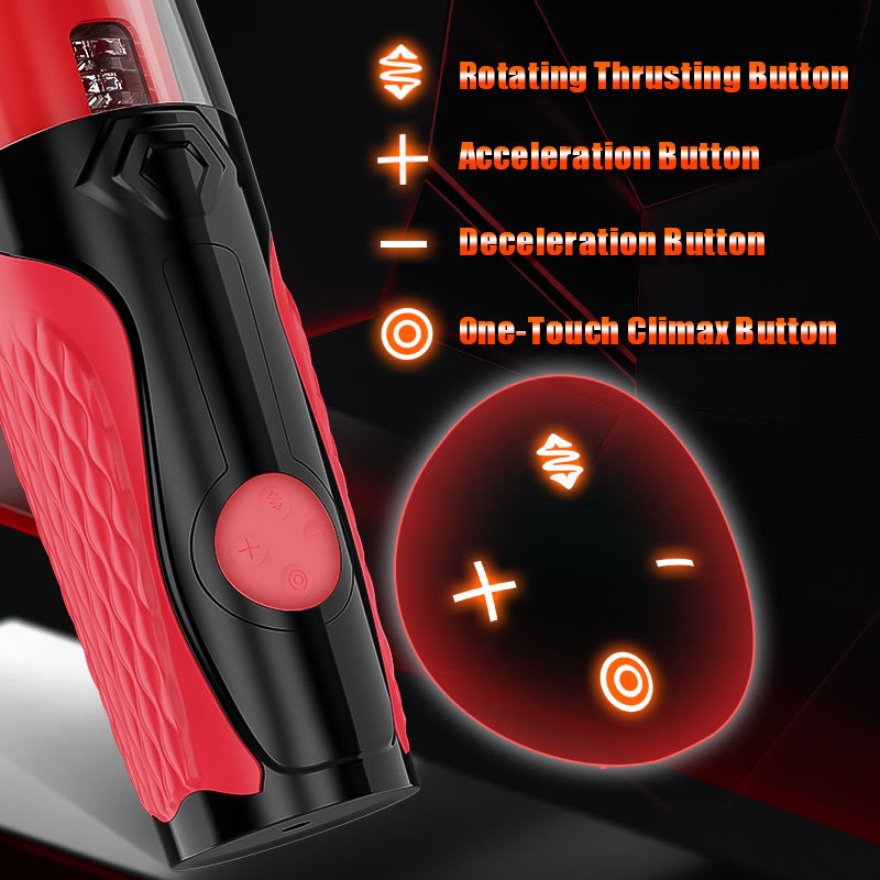 Advance Telescopic Rotation Masturbation Cup