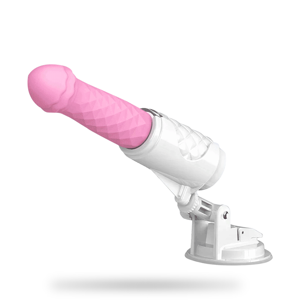 Automatic Insertion and Insertion of 5 Telescopic Vibrating Suction Cups Hands-Free Telescopic Dildo
