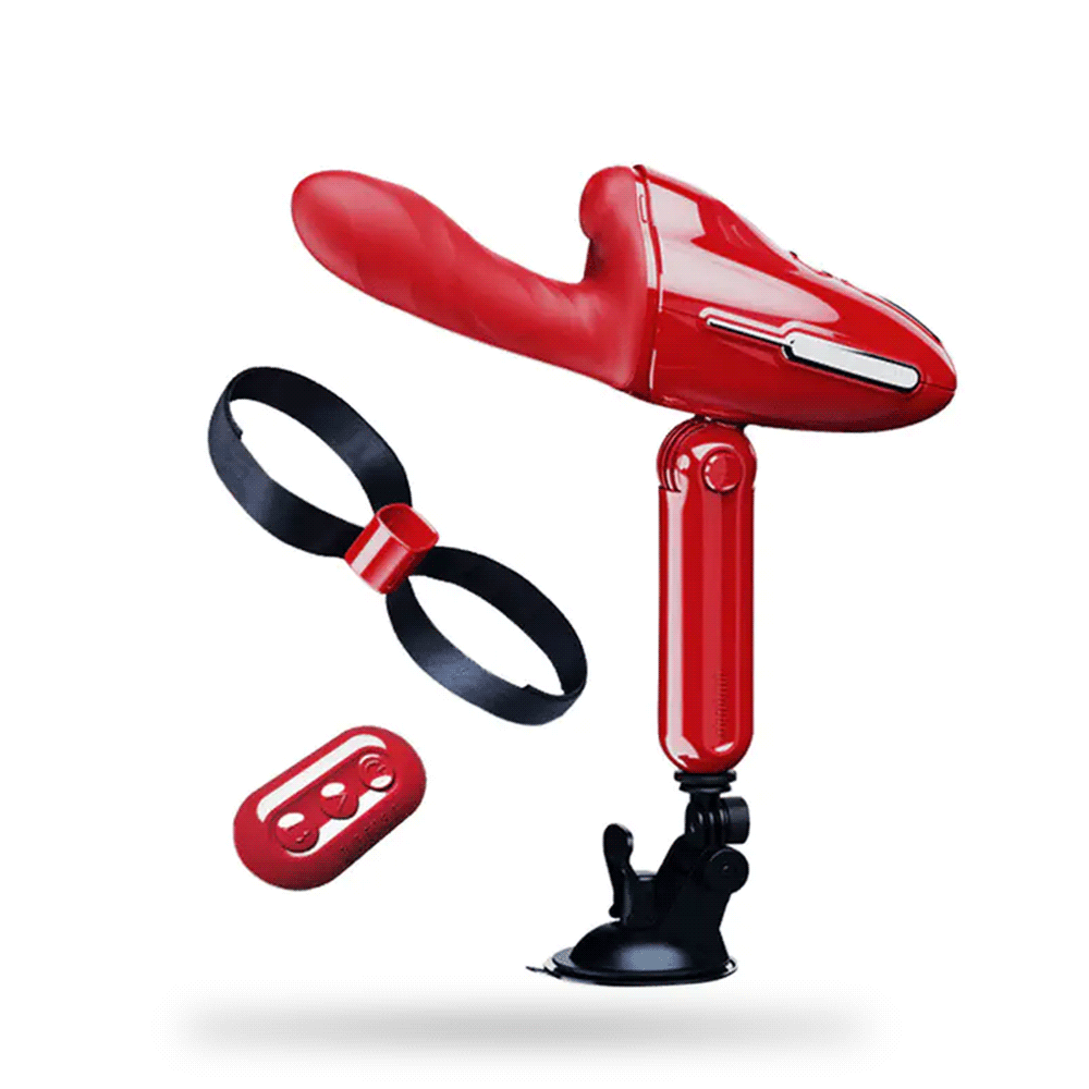 UXOL -3In1 Wireless Remote Control Wearable Telescopic Vibrating Intelligent Heated Dildo