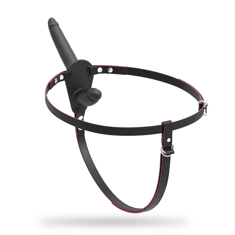 Double Scalp Pants Wear Female Masturbation Device Silicone Dildo