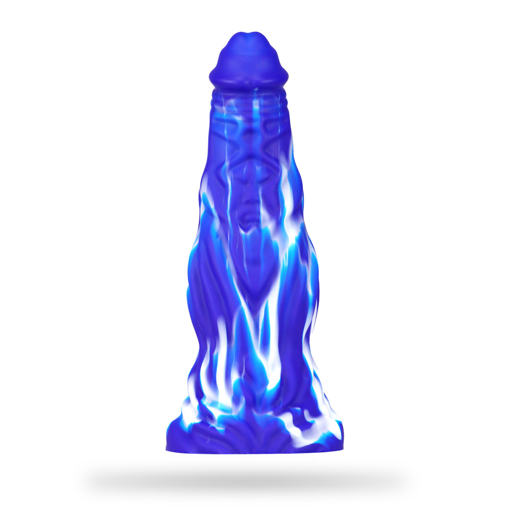 Giant Pagoda Mixed Color Soft Artificial Dildo
