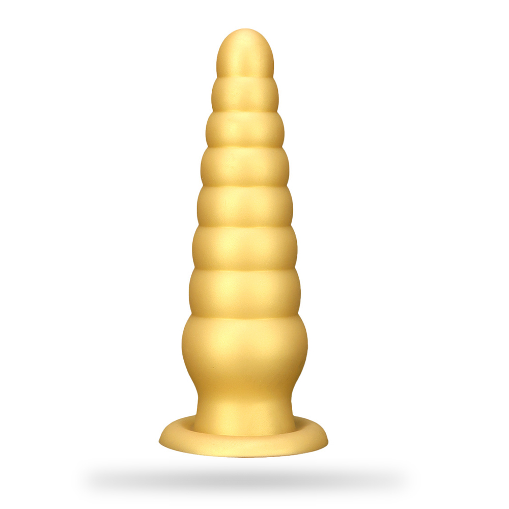 Silicone Tip Extra Large Anal Plug Suction Cup Anus Dildo