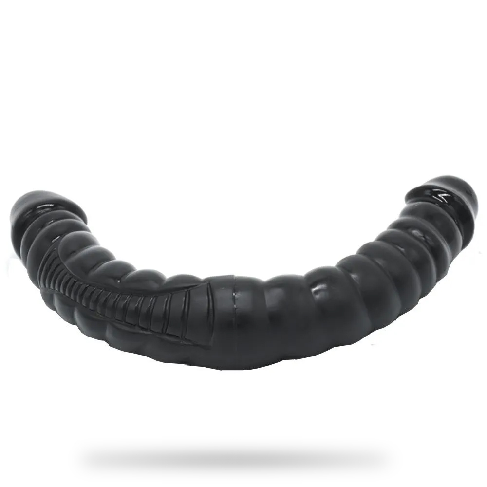 Double-Ended Extended Silicone Dildo