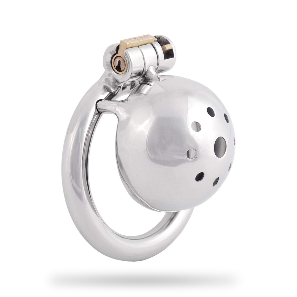Men's Stainless Steel Chastity Lock