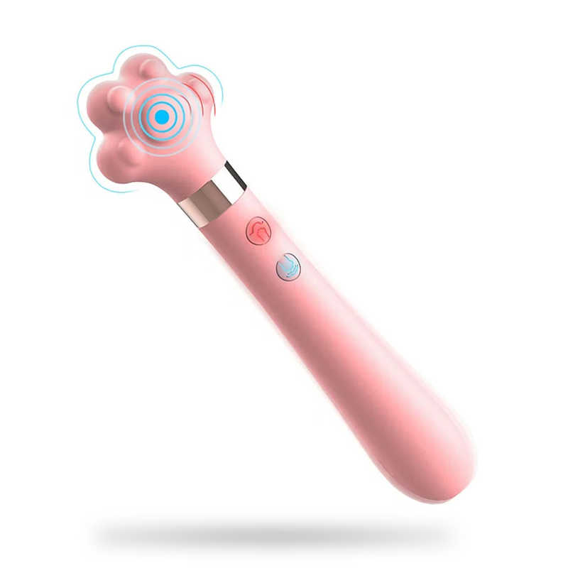 Smart Heated Vibrating Cat Paw Vibrator