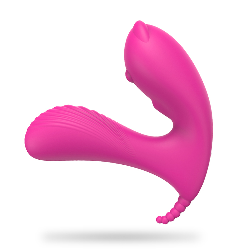 G-Spot Clitoris Wearable Silicone Wireless Remote Control Vibrator