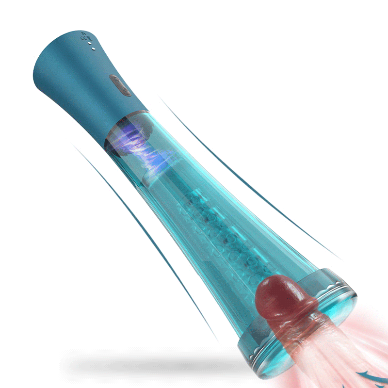 APP Connected Vacuum Suction Clamp Penis Training Erection Pump