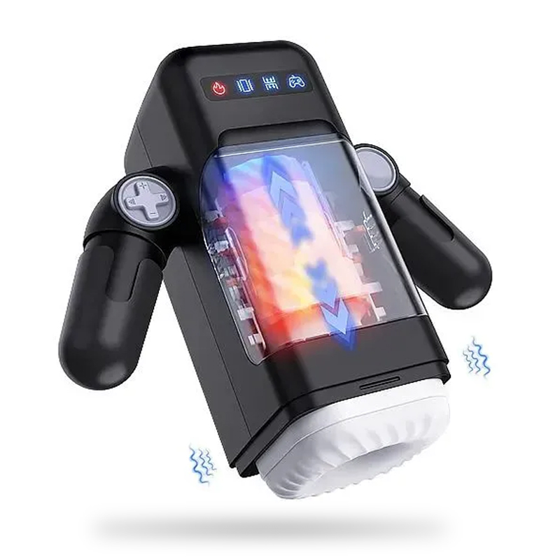 QuantumBot Automatic Male Masturbators Cup with 10 Thrusting & Vibration Modes