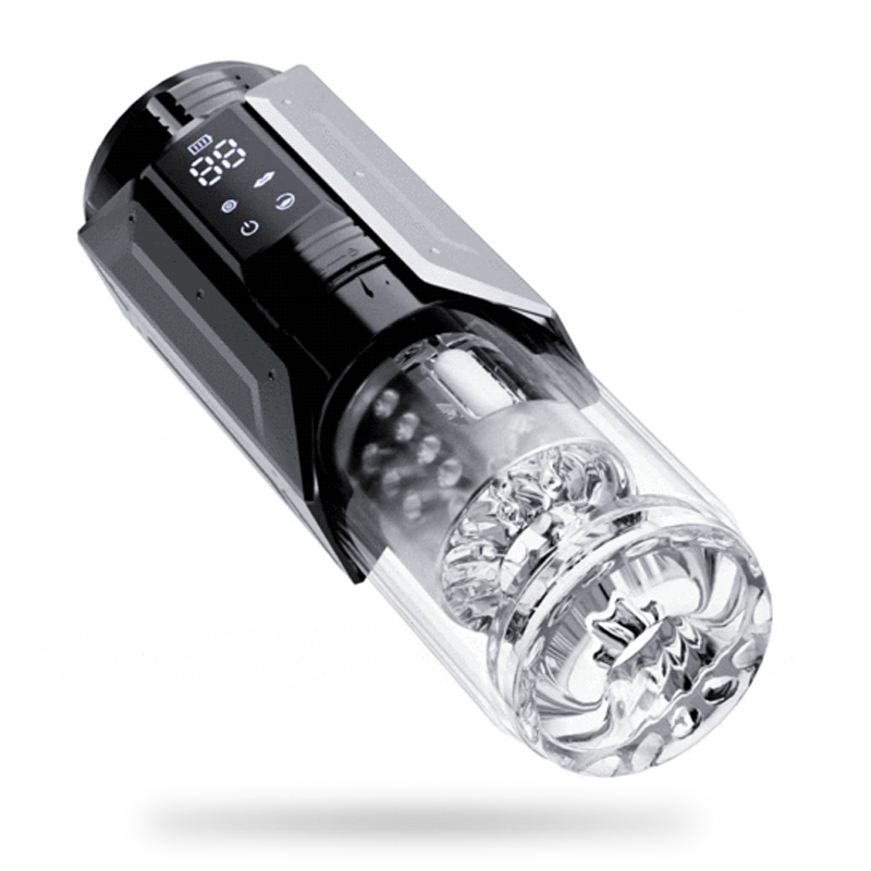 7 Vacuum Sucking Oral Sex LCD Male Masturbator