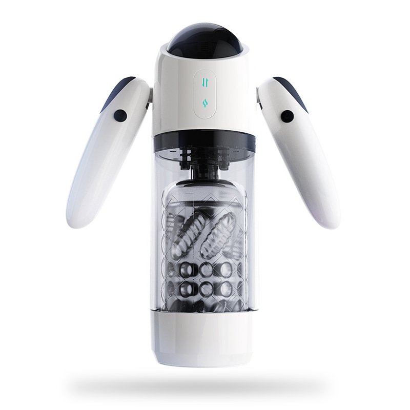 Automatic Robot Handheld 7 Thrusting 4 Rotation One Key Brust Male Masturbator