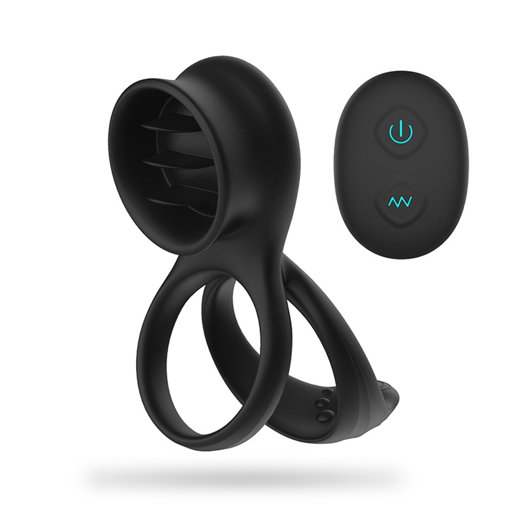 7-Mode Vibrating Clitoral Cock Ring