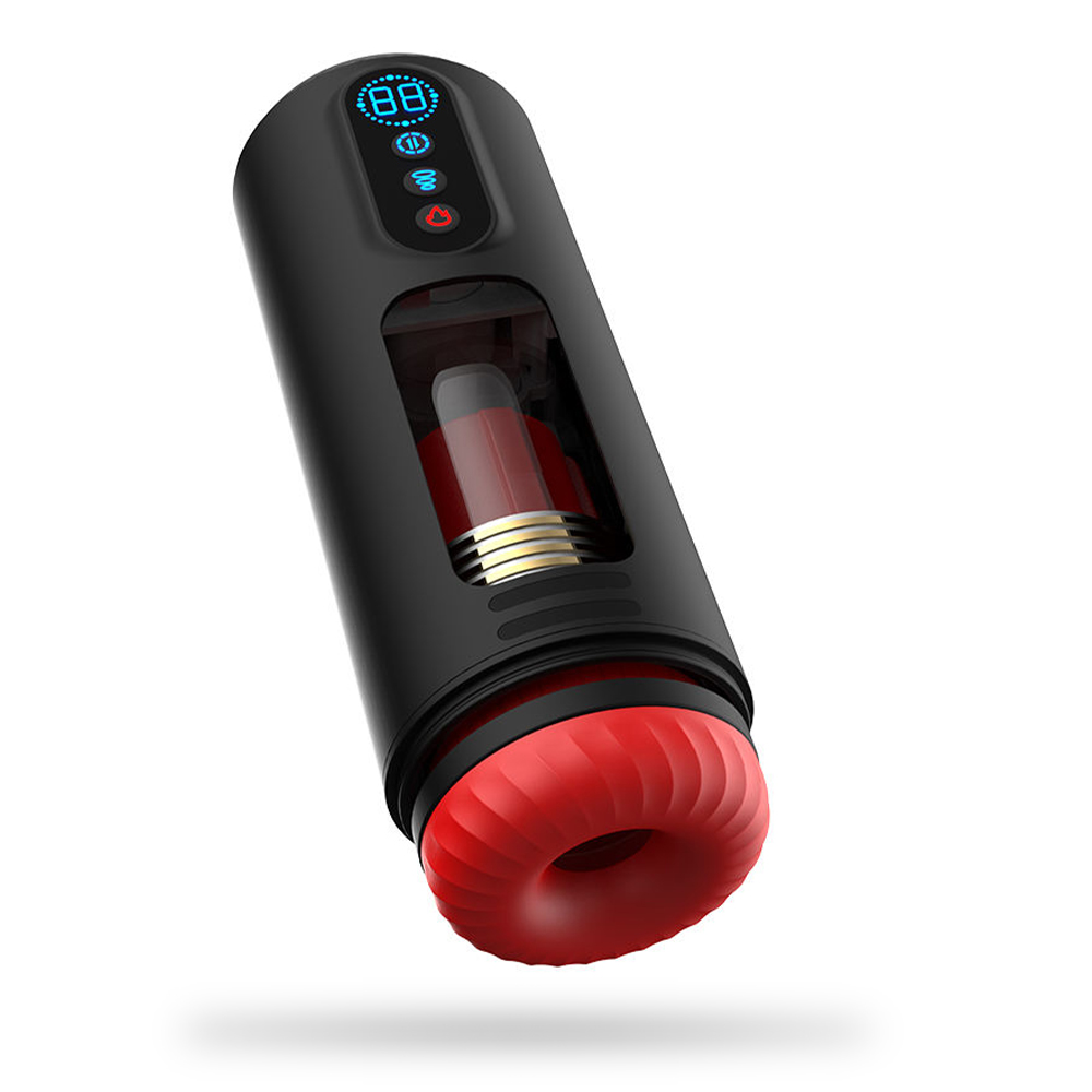 9-Frequency Telescopic Vibration Sucking Voice Heated Aircraft Cup