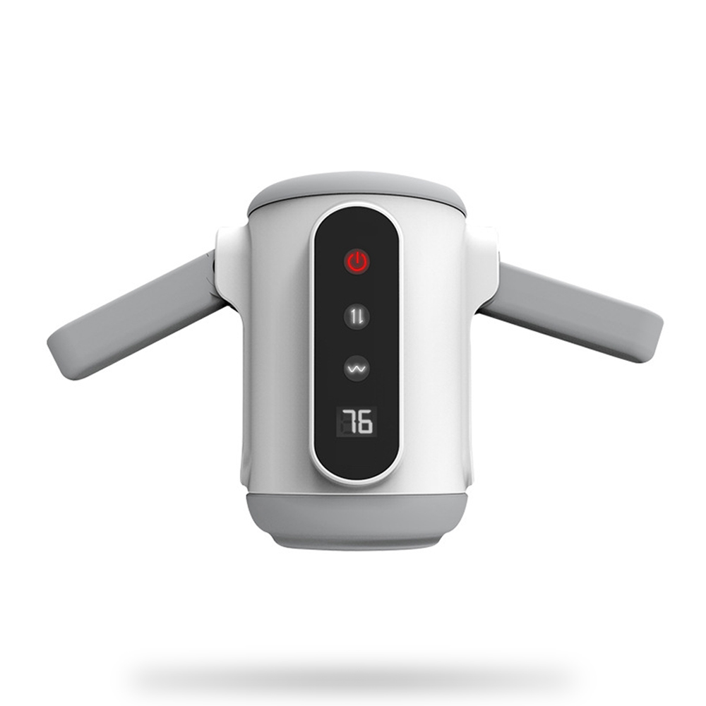 9 Thrusting & Vibration Settings Automatic Male Masturbator with Foldable Handles