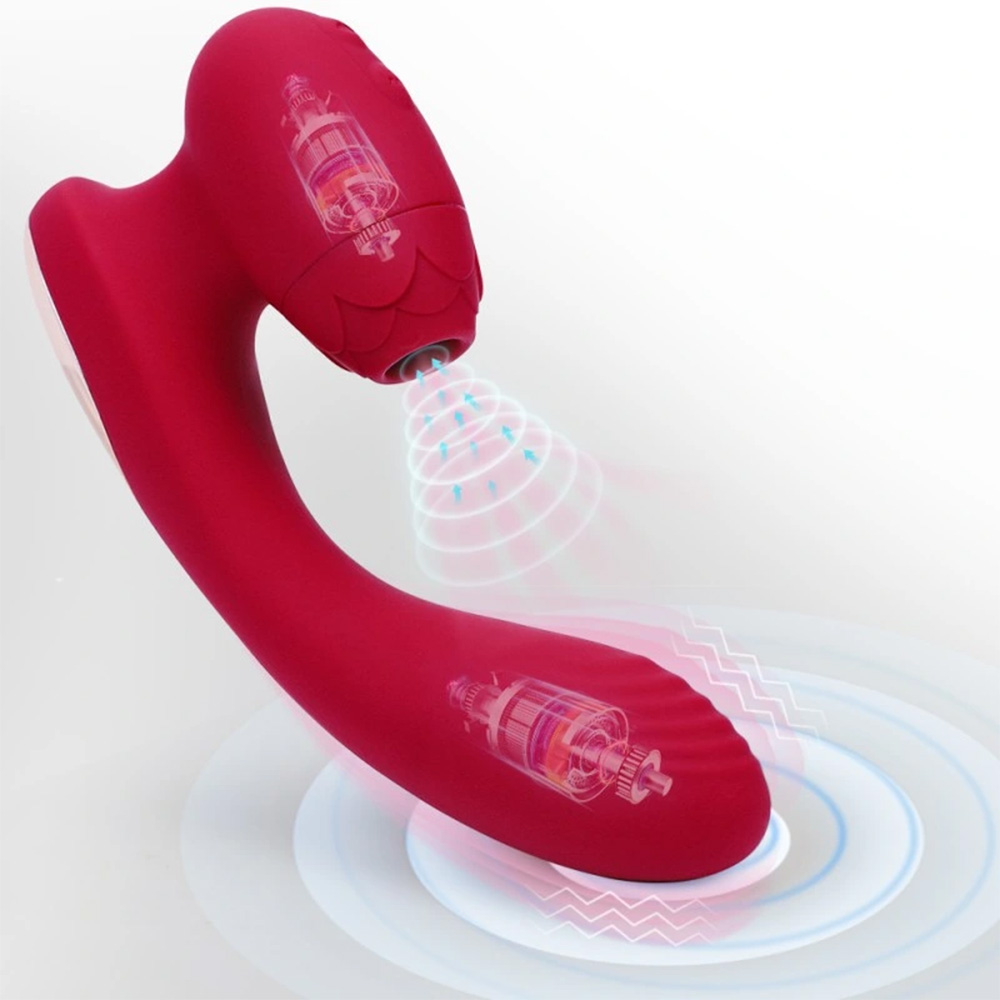 G-Spot 7 Frequency Sucking Heated Vibrator