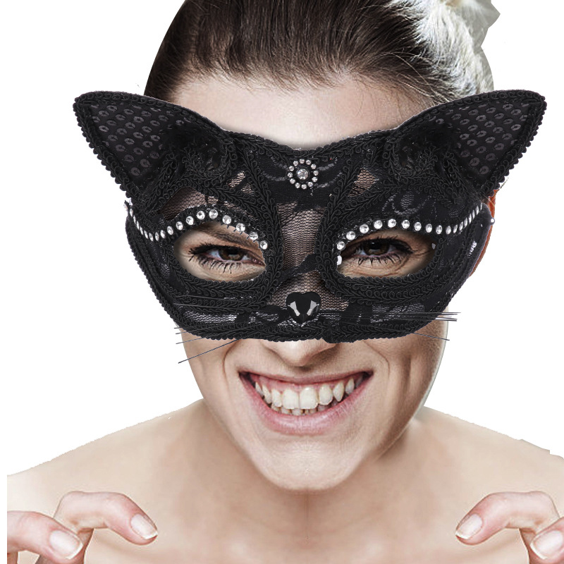 Halloween Sex Animal Cat Face Mask