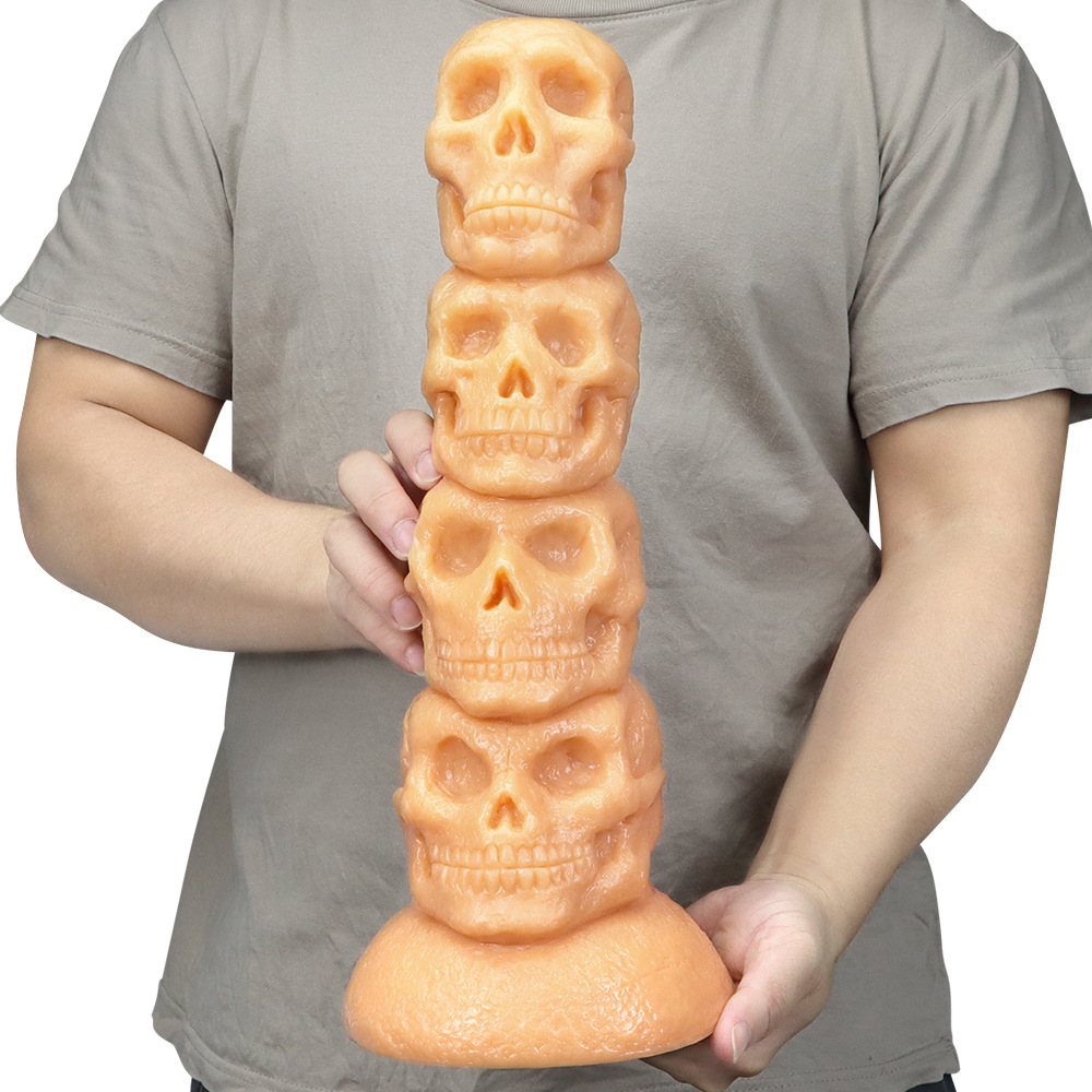 Skull Giant Butt Plug Dildo